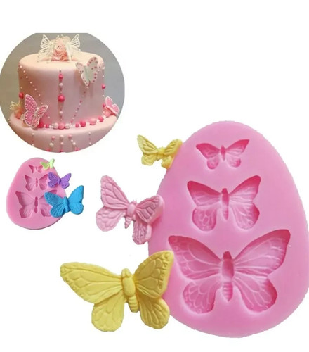 Butterfly silicone fondant - silicone,