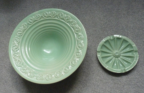 Vtg govancroft pottery fruit - govancroft,