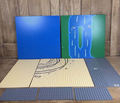 Lego base plate bundle - base, green