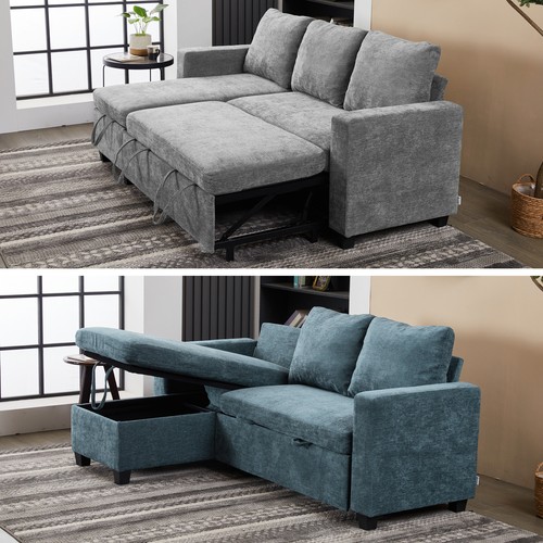 Pull out sofa bed seater - sofa, l