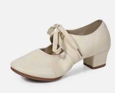 Latin Chunky Heel Ladies Dance