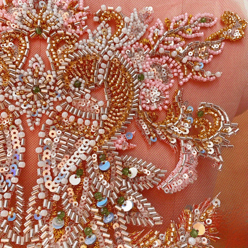1pc sequin beaded faux pearl - 1pc,