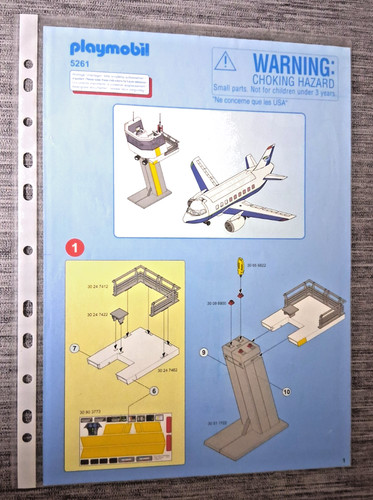 Playmobil 5261 cargo plane - playmobil,