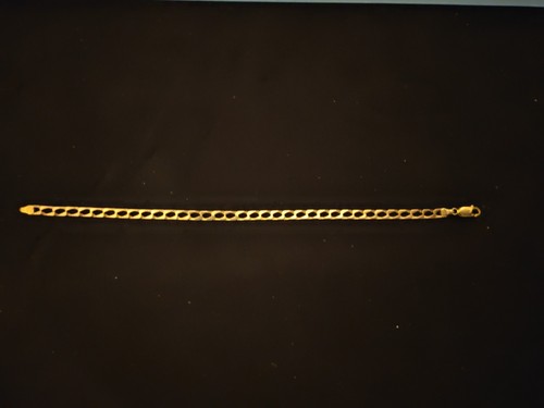 9ct gold curb link - 9ct,