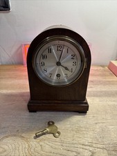 Vintage Bee Hive Clock Morath Bros Liverpool Art Deco Mantel Clock - Working Key