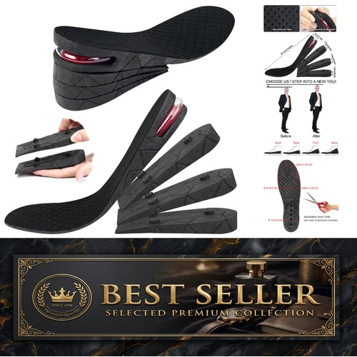 Height increase shoe insoles - increase,