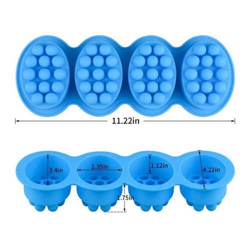 Silicone massage soap - soap, mold