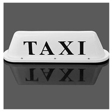 Taxi Sign Cab Lights Magnetic