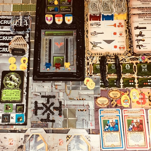 Space crusade components - space,