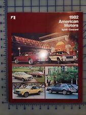 1982 AMC Brochure Folder Eagle Spirit AMC