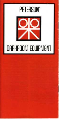 Paterson darkroom equipment - darkroom,