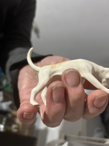 Beswick foxhound with head - beswick,