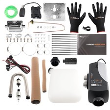 12V 2KW Chauffage Diesel Air Heater Commande LCD avec Silencieux Camion Auto