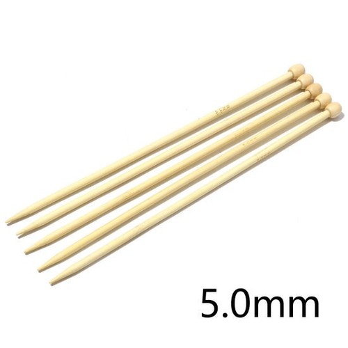Pcs bamboo pointed knitting - 5,
