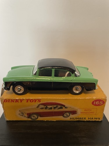 Dinky165 humber hawk - humber, comes