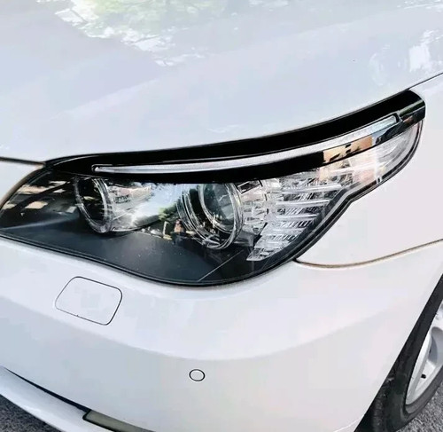 Gloss black headlight eyebrow - headlight,