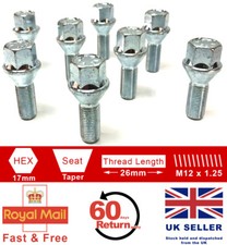 8 x M12 x 1.25 26mm thread