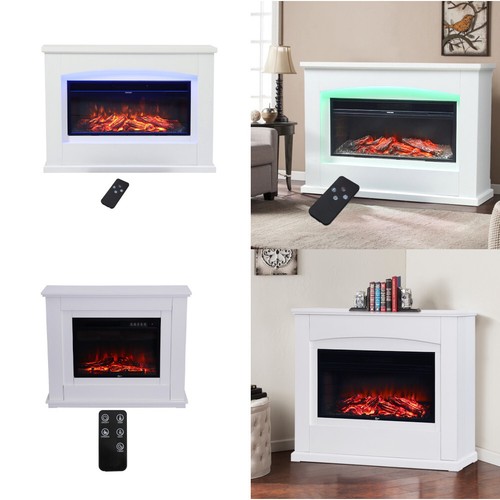 Remote 34inch wood mantel - wood,