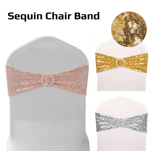 Spandex sequin chair covers - spandex,