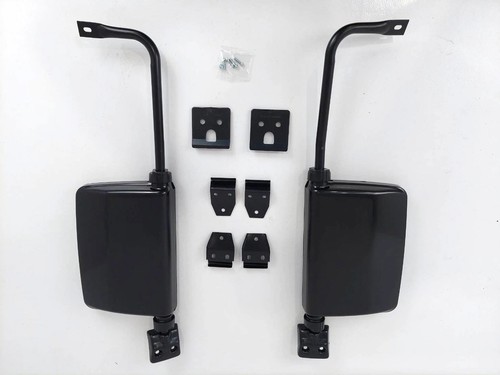 Pair black side mirrors for - pair,