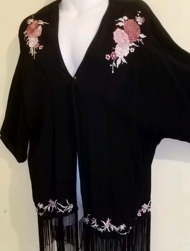 Gatsby fringe kimono downton - fringe, ~