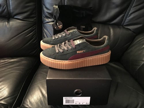 Puma rihanna green red gum - red,