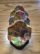 Vintage ROYAL WINTON ~ Sweet Pea  Pattern Chintz~2 Slice Toast Rack - Excellent!