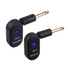 1-2.4G Wireless Guitar System Rechargeable Portable Guitar Transmitter