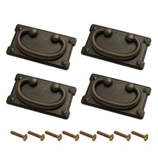 4PCS Antique Bronze Drawer