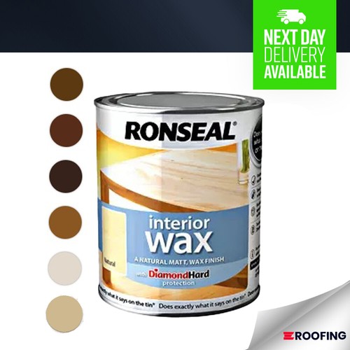 Ronseal interior wax 750ml - interior, wax,