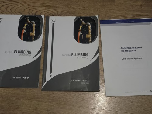 Plumbing learning books - books, bundle