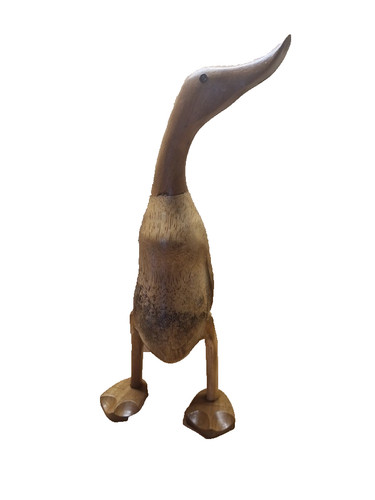 Hand carved wooden - duck, 14
