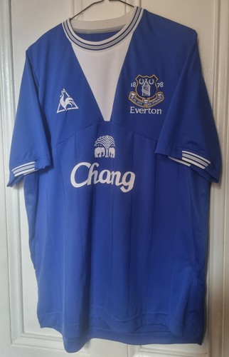 Everton home shirt 2009 - everton,