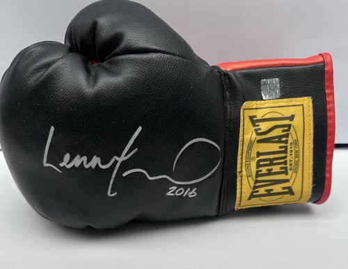 Lennox lewis signed - lewis, boxing