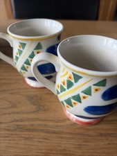 2 x Royal Winton  Spongeware -