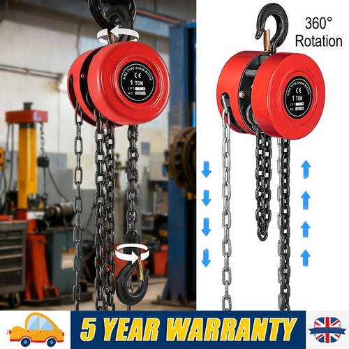 Ton chain hoist block and - chain,
