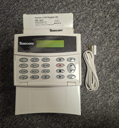 Texecom premier lcdp alarm - premier,