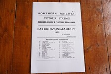 1931 Southern Railway Victoria