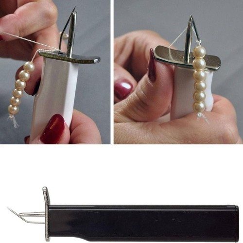 Beaded thread knotter - knotter, safety