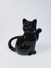 Vintage Black Cat Teapot