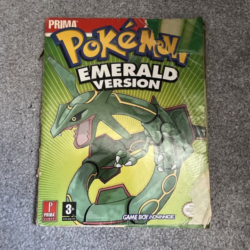 Pokemon emerald version - emerald, prima