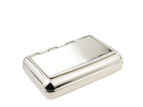 Tobacco tin with paper holder - tobacco,