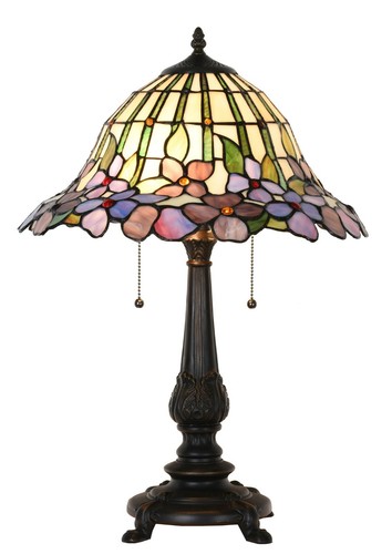 Floral tiffany style - style, table