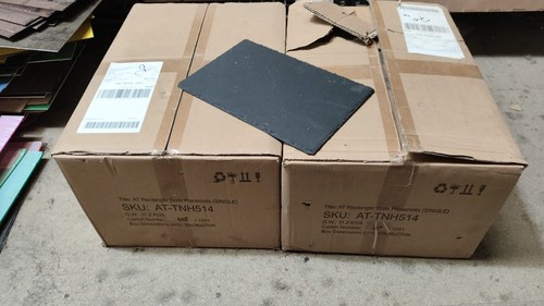 12x natural slate - natural, placemats