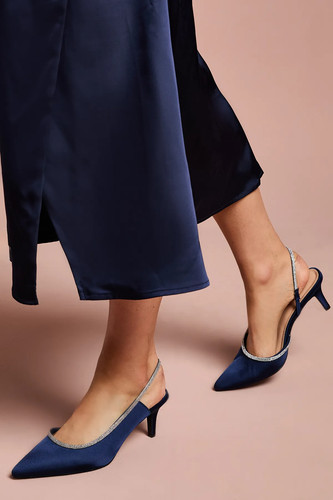 Coast navy court shoes - navy,