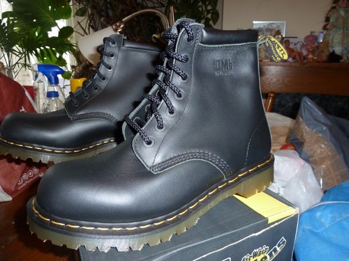 Doc martens black boots - martens, 9