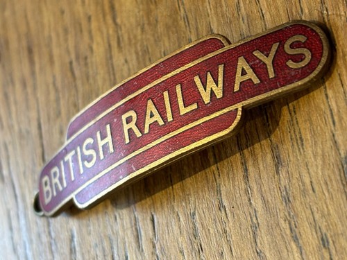 British railways cap badge - british,