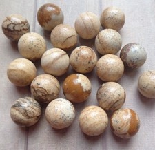 1x Mini 10mm Natural Gemstone Crystal Ball Healing Sphere Orb Marbles B1G2F