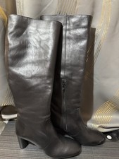 Mango Knee Length Leather