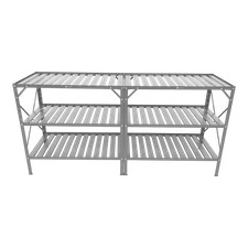 Copagrey 6ft Premium Greenhouse Staging Table - Silver